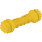 Игрушка для собак MR.KRANCH Гантель Дента аромат сливок 18 см желтый (MKR000124) - Фото 2