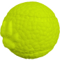 Игрушка для собак MR.KRANCH Мяч с лапкой 8 см неон желтый (MKR000212) - Фото 2