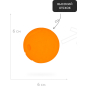 Игрушка для собак MR.KRANCH Мяч 6 см оранжевый (MKR000158) - Фото 7