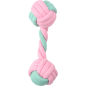 Игрушка для собак MR.KRANCH Гантель 14x5 см розовый/голубой (MKR000126) - Фото 2
