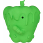 Игрушка для собак MR.KRANCH Яблоко с пищалкой аромат курицы 10 см зеленый (MKR000402) - Фото 2