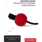 Игрушка для собак MR.KRANCH Мяч на шнуре 6 см красный (MKR002158) - Фото 3