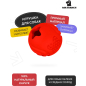 Игрушка для собак MR.KRANCH Мяч с ароматом бекона 6,5 см красный (MKR000115) - Фото 3