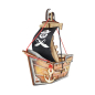 Игрушка WOODY Набор Пиратский корабль Карамба (00761)