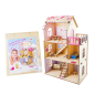 Игрушка WOODY Кукольный дом с мебелью (02529)