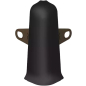 Уголок для плинтуса наружный IDEAL Деконика 70 мм 007 Черный 2 штуки (Д-П70-Нк-Ф2 007 ЧЕР)