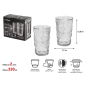 Набор стаканов PERFECTO LINEA Frosty Ice 330 мл 2 штуки (31-300100) - Фото 2