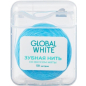 Зубная нить GLOBAL WHITE со вкусом мяты 50 м - Фото 3
