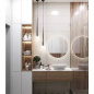 Зеркало для ванной с подсветкой EMZE UV LED D600 (LED.UV.60.60.BEL) - Фото 13