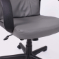 Кресло компьютерное AKSHOME Leonidas искусственная кожа темно-серый (103517) - Фото 6