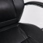 Кресло компьютерное AKSHOME Crocus натуральная кожа черный (104293) - Фото 9