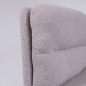 Кресло компьютерное AKSHOME Andre светло-серый букле CM2023-8/хром (105414) - Фото 10
