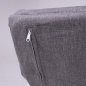 Кресло-качалка AKSHOME Smart ткань серый/белый (104984) - Фото 11