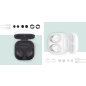 Наушники-гарнитура беспроводные TWS SAMSUNG Galaxy Buds FE White (SM-R400NZWACIS) - Фото 12