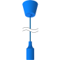 Светильник подвесной GAUSS Decor голубой (PL014)