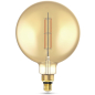 Лампа светодиодная E27 Gauss Filament G200 6 Вт 2700К golden straight (154802118) - Фото 2