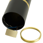 Светильник накладной поворотный GU10 3х35 Вт FERON ML1863 Zen черный, золото (48645) - Фото 8