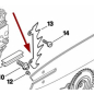 Упор зубчатый для бензопилы ECO CSP-267 (PJ36098)