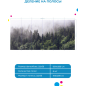 Фотообои флизелиновые ФАБРИКА ФРЕСОК Туманный лес 600x280 см (196280) - Фото 3