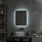 Зеркало для ванной с подсветкой КОНТИНЕНТ Torry Black LED 500x700 (ЗЛП1530) - Фото 8