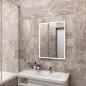 Зеркало для ванной с подсветкой КОНТИНЕНТ Frame White LED 600x800 (ЗЛП944) - Фото 2