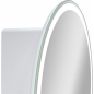 Шкаф с зеркалом для ванной КОНТИНЕНТ Torneo LED D70 белый (МВК085) - Фото 6