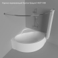 Карниз для ванной TRITON Грация 140х140 см (Щ0000052826) - Фото 2