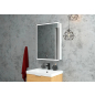 Шкаф с зеркалом для ванной КОНТИНЕНТ Allure LED 55 левый (МВК002) - Фото 11