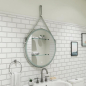 Зеркало для ванной с подсветкой КОНТИНЕНТ Millenium White LED D800 (ЗЛП1706) - Фото 9