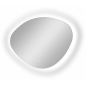 Зеркало для ванной с подсветкой КОНТИНЕНТ Alma LED 1000х700 ореольная холодная подсветка (ЗЛП614) - Фото 4
