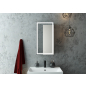 Шкаф с зеркалом для ванной КОНТИНЕНТ Mirror Box LED 35 правый (МВК054) - Фото 9