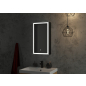 Шкаф с зеркалом для ванной КОНТИНЕНТ Mirror Box LED 35 левый (МВК063) - Фото 10