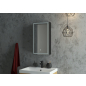 Шкаф с зеркалом для ванной КОНТИНЕНТ Mirror Box LED 35 левый (МВК063) - Фото 8