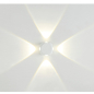 Светильник накладной настенный 4x2 Вт 4000K IMEX Cross белый (IL.0014.0016-4 WH) - Фото 2