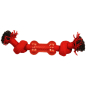 Игрушка для собак TRIOL Веревка-канат, 2 узла и кость 24 см (12111065) - Фото 2