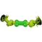 Игрушка для собак TRIOL Веревка-канат, 2 узла и кость 24 см (12111065)