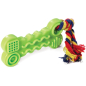 Игрушка для собак TRIOL Косточка с веревкой 9,5x16,5 см (12191142) - Фото 3