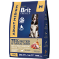 Сухой корм для собак BRIT Premium Medium телятина и индейка 3 кг (5063161) - Фото 3