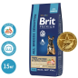 Сухой корм для собак BRIT Premium Sensitive лосось и индейка 15 кг (5063222) - Фото 2
