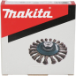 Щетка для УШМ диск косичка 115 мм M14 MAKITA (D-77534) - Фото 3