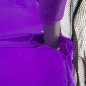 Батут CALVIANO Master D252 Outside с защитной сеткой Purple - Фото 5