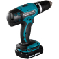 Дрель-шуруповерт аккумуляторная ударная MAKITA DHP 453 SYE (DHP453SYE) - Фото 7