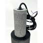 Светильник подвесной TRUENERGY Stone с металлической сеткой искусственный камень серый (21405) - Фото 6