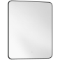 Зеркало для ванной BELUX Неман Эко принт черный матовый 900х700