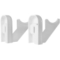 Комплект кронштейнов с дюбелями ROYAL THERMO Design 80 белые (RTD80W) - Фото 4
