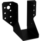 Опора балки раскрытая 48x96x75 мм DMX WB 52 черный (454132)