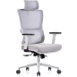 Кресло компьютерное SITUP Victoria сетка Light Gray/ткань Light Gray (5839)