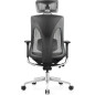 Кресло компьютерное SITUP Galaxy сетка Black/ткань Black (5841) - Фото 2