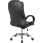 Кресло компьютерное SITUP Rapid chrome экокожа Black / Black (5870) - Фото 5