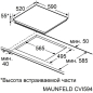 Панель варочная индукционная MAUNFELD CVI594BK (КА-00020819) - Фото 7